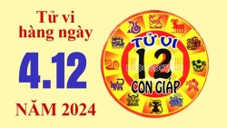 Tử vi hôm nay, xem tử vi 12 con giáp hôm nay ngày 4/12/2024: Tuổi Tỵ kinh doanh cẩn trọng