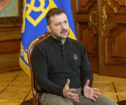 Tổng thống Ukraine Zelensky và một giờ 'trần tình' với Kyodo News: Đã đến lúc phải nghĩ khác, làm khác!