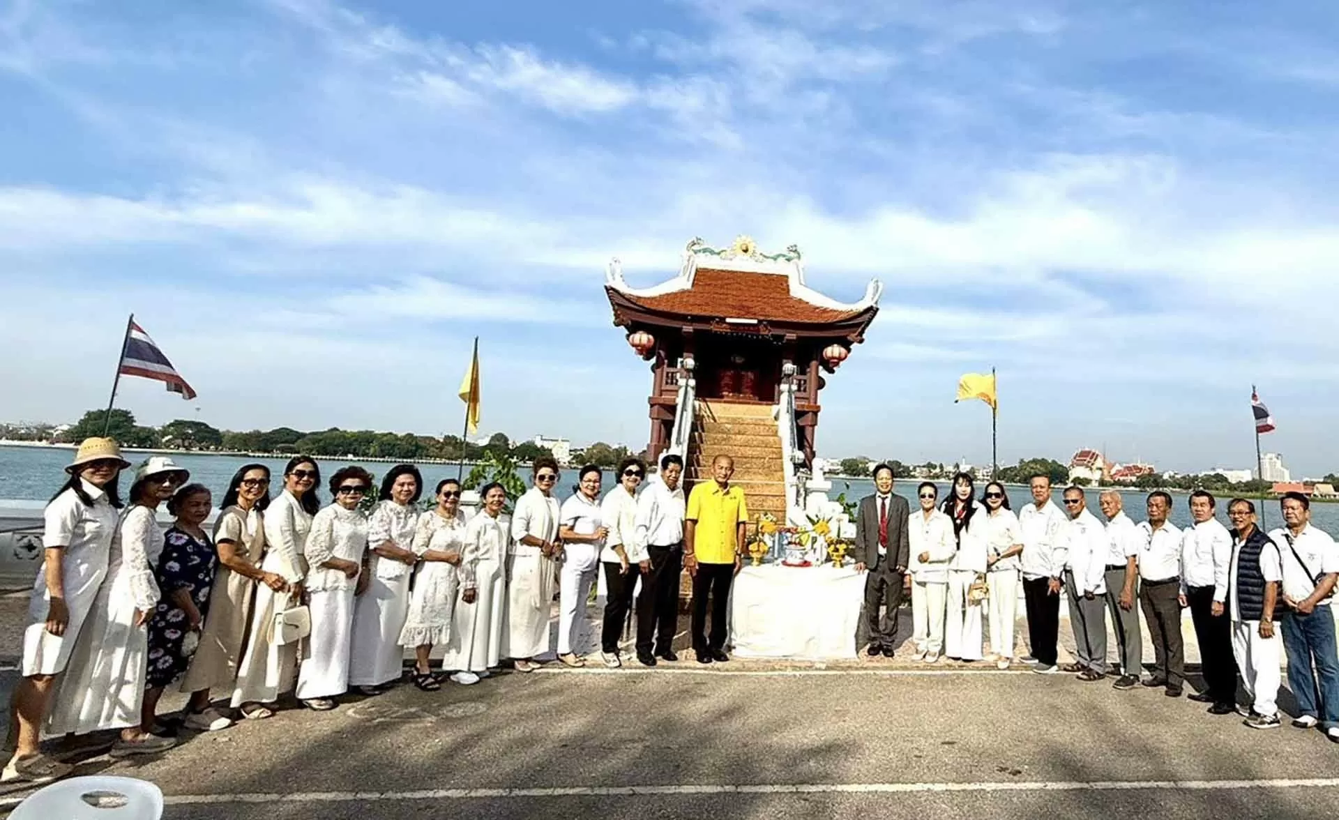 Chỉnh trang khuôn viên Chùa Một Cột tại Khon Kaen: Tôn vinh văn hóa Việt và thúc đẩy quan hệ hữu nghị Việt Nam-Thái Lan