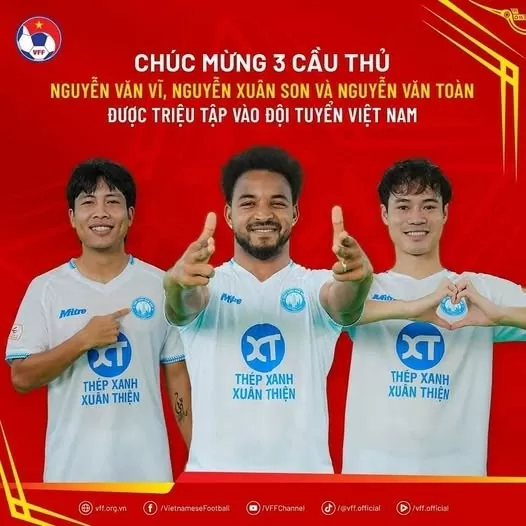 Đội tuyển Việt Nam gọi bổ sung tiền đạo Xuân Son cho ASEAN Cup 2024