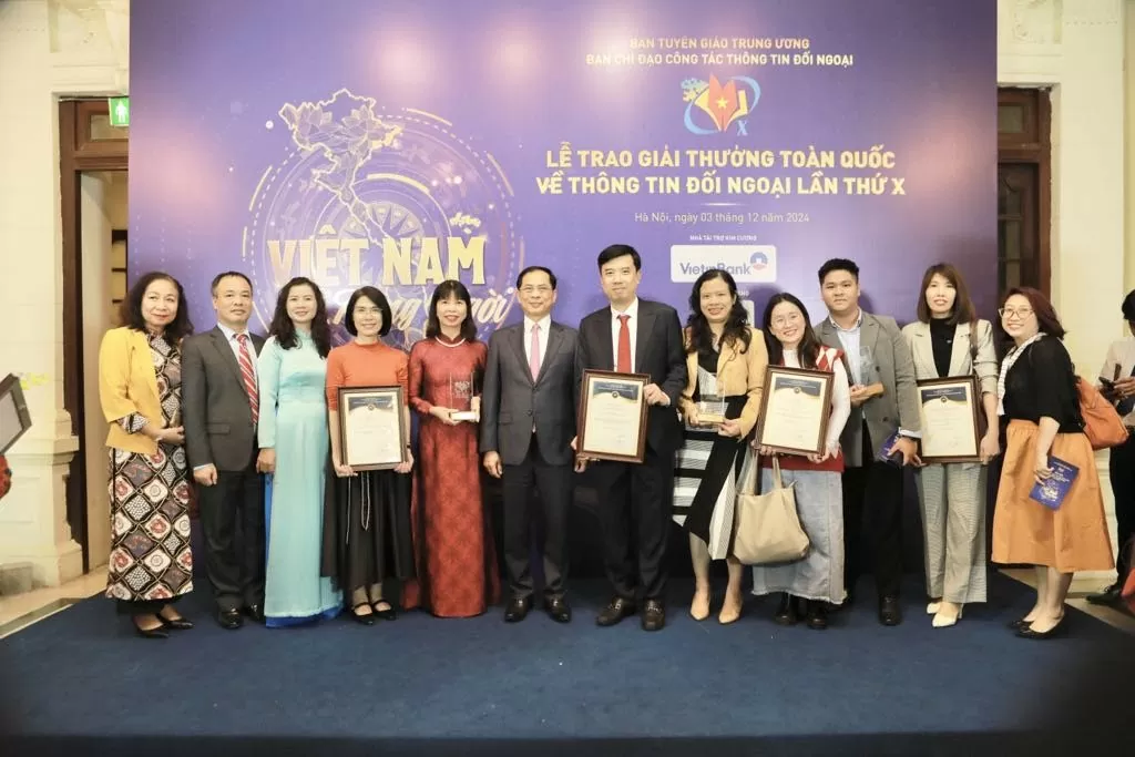 10th National External Information Service Awards ceremony showcases Vietnam's standing