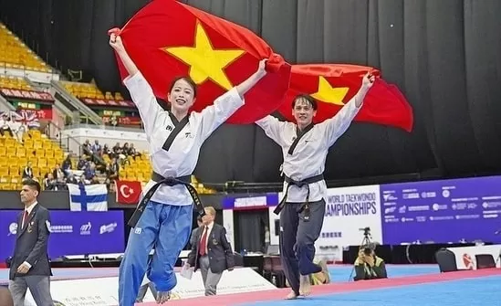 Giải vô địch quyền taekwondo thế giới: Châu Tuyết Vân giành huy chương vàng thứ hai