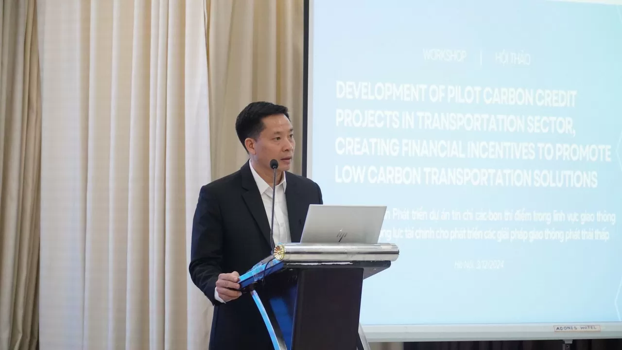 Ông Vũ Thái Trường, Quyền Trưởng Ban biến đổi khí hậu và môi trường UNDP Việt Nam, khẳng định dự án đã tạo ra những bài học kinh nghiệm hữu ích để tiếp tục phát triển các sáng kiến tương tự trong tương lai. (Ảnh: UNDP) Ông Vũ Thái Trường, Quyền Trưởng Ban biến đổi khí hậu và môi trường UNDP Việt Nam, khẳng định dự án đã tạo ra những bài học kinh nghiệm hữu ích để tiếp tục phát triển các sáng kiến tương tự trong tương lai. (Ảnh: UNDP)