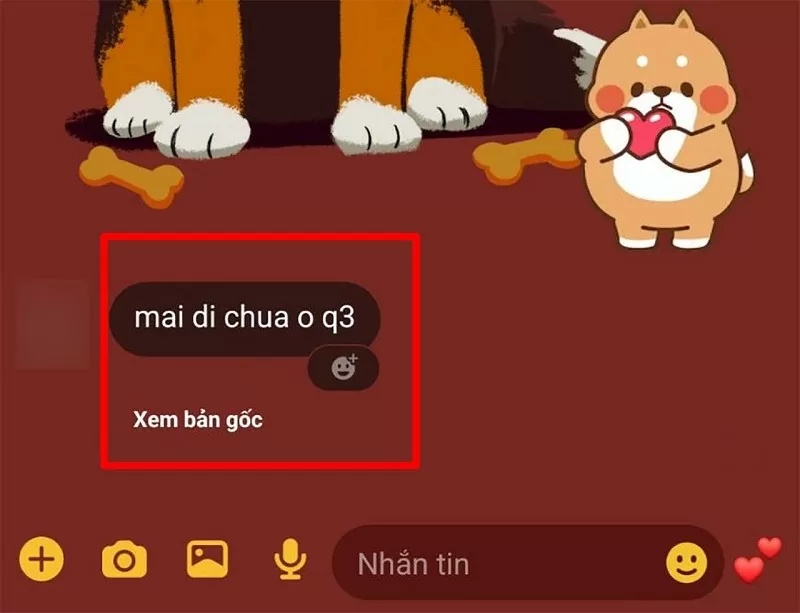 Dịch tin nhắn trên Messenger với vài thao tác đơn giản