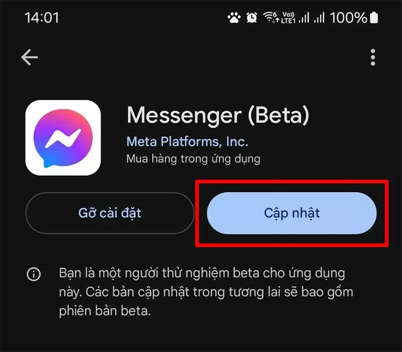 Dịch tin nhắn trên Messenger với vài thao tác đơn giản