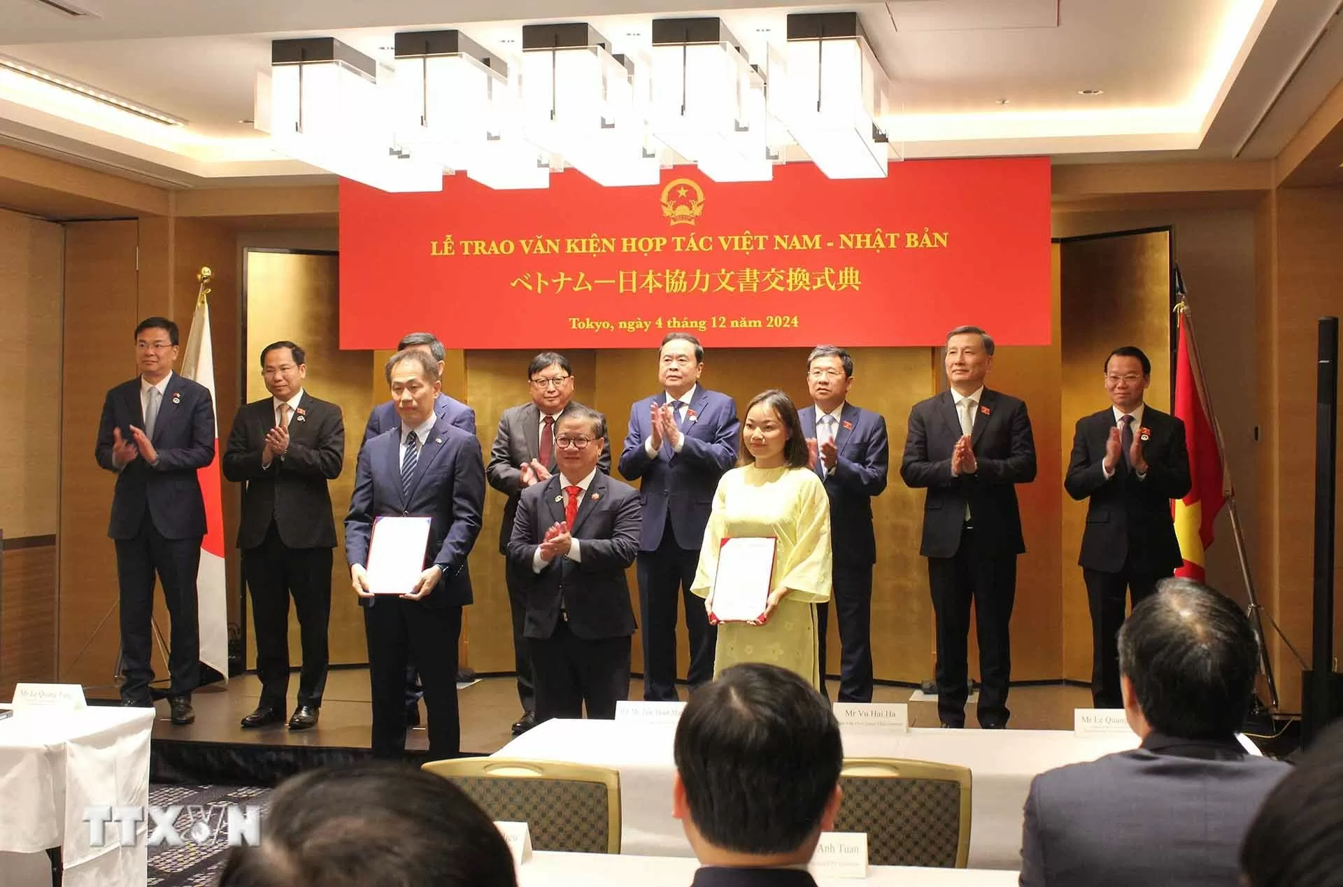 NA Chairman Tran Thanh Man receives Governor of Japan’s Nara prefecture in Tokyo