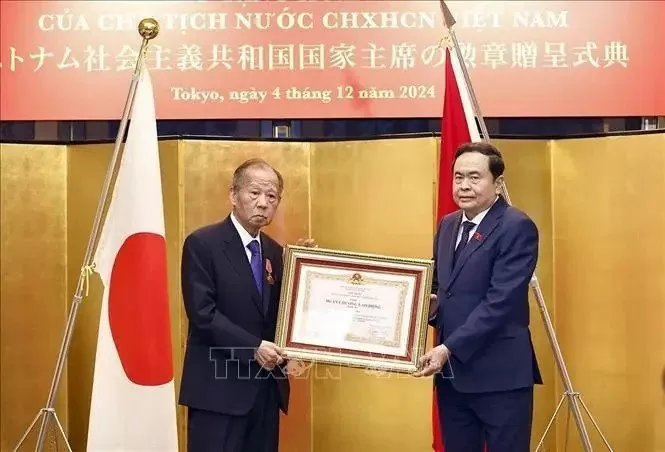 NA Chairman Tran Thanh Man lauds role of Japan - Vietnam Parliamentary Friendship Alliance