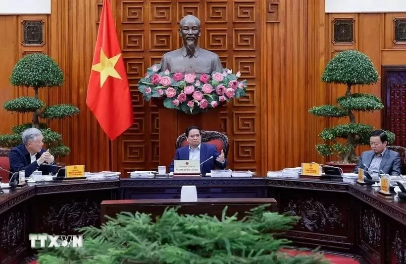 PM Pham Minh Chinh stressed on development of modern railway systems in major cities