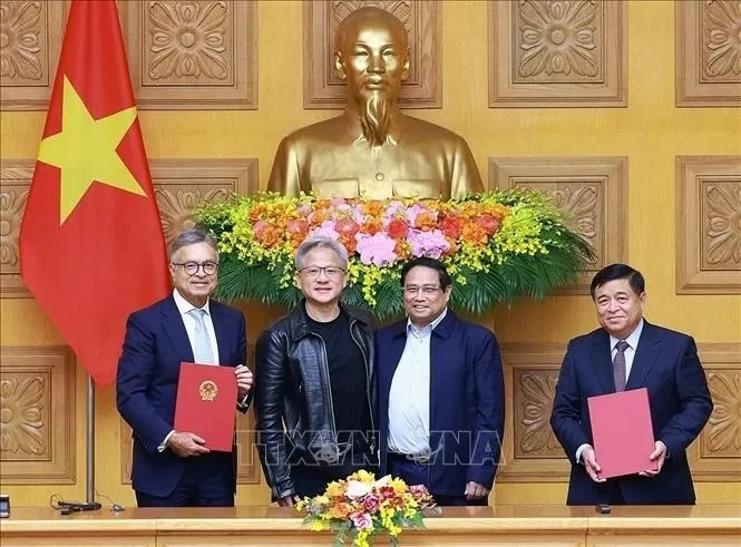 Vietnam determined to create hi-tech breakthroughs following partnership with NVIDIA