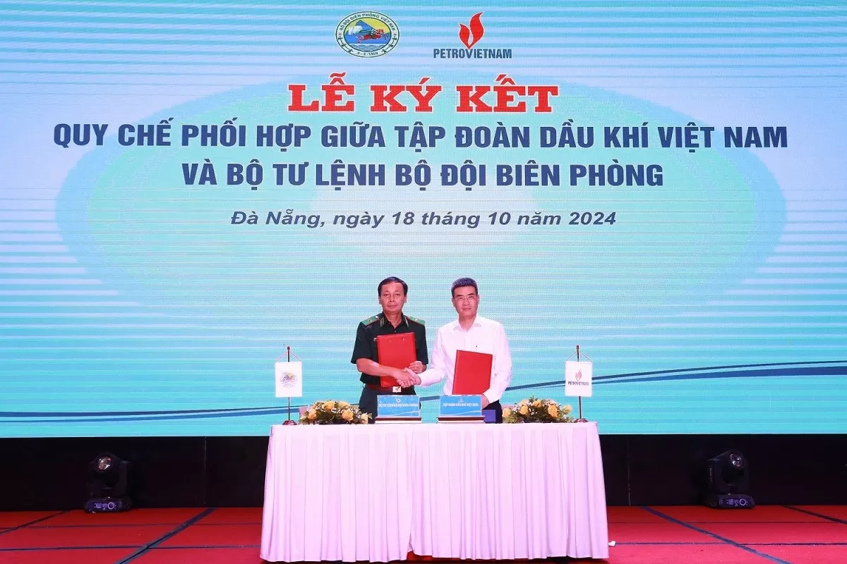 Bộ Tư lệnh Bộ đội Biên phòng-PetroVietnam tăng cường phối hợp đảm bảo an ninh, an toàn hoạt động dầu khí, bảo vệ chủ quyền