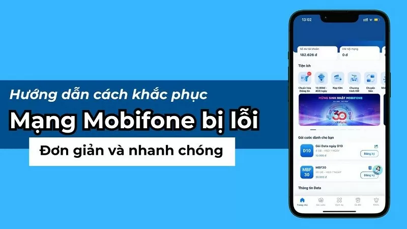 Cách khắc phục mạng Mobifone bị lỗi dễ dàng và nhanh chóng