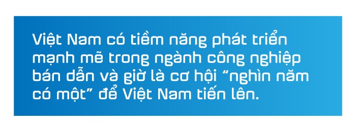 Ngành công nghiệp bán dẫn Việt Nam:  Tận dụng cơ hội ‘nghìn năm có một’