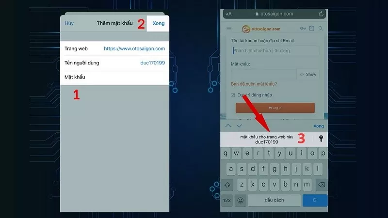 Cách lưu mật khẩu trên iPhone tự động đơn giản, tiện lợi