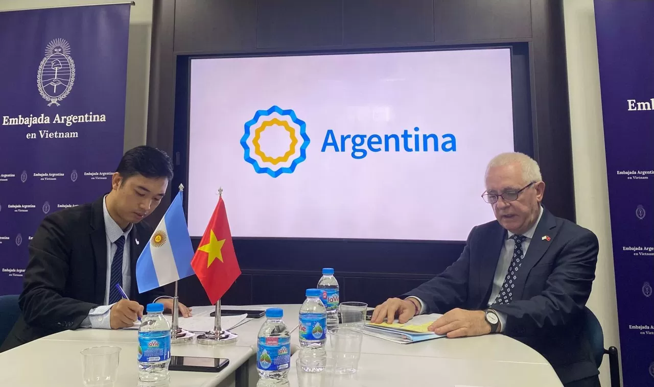 Đại sứ Argentina Marcos A. Bednarski. (Ảnh: Ngọc Anh)