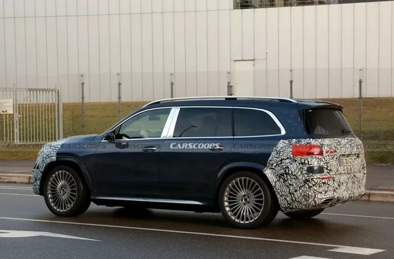 Mercedes-Maybach GLS 2026 lộ diện trên đường phố