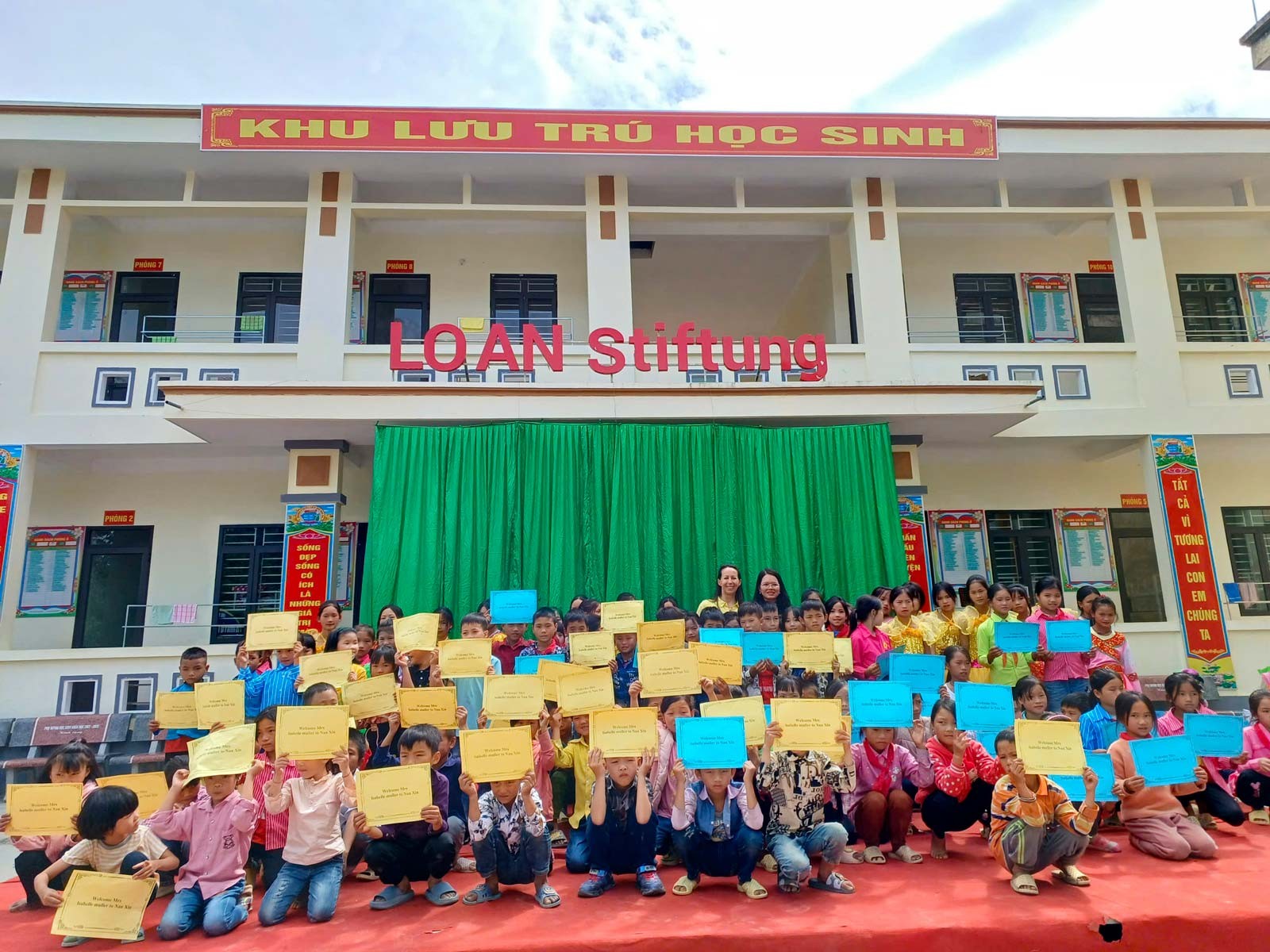 A student dormitory in Lao Cai Province funded by the Loan Fund.