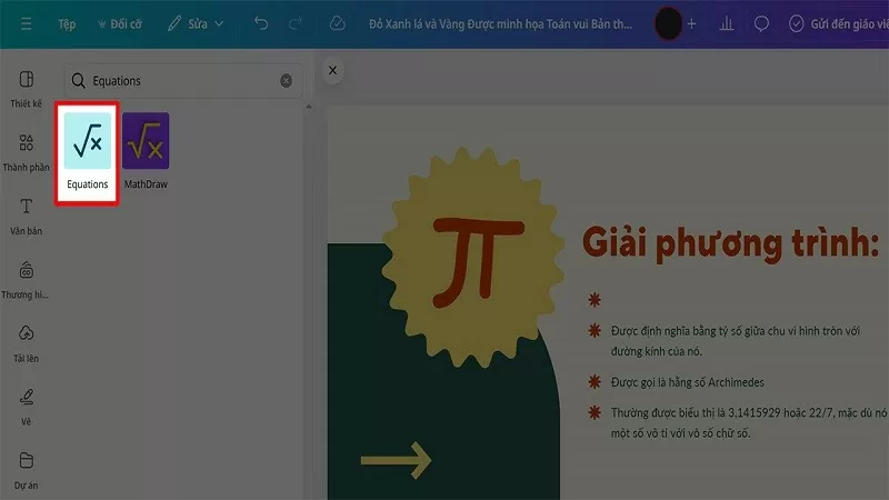 Xem ngay cách viết ký hiệu toán học trong Canva siêu đơn giản