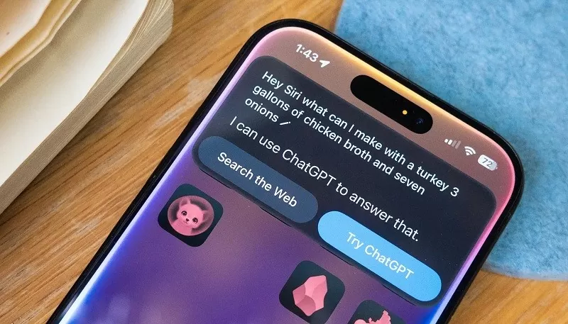 ChatGPT tích hợp Siri trong iOS 18.2