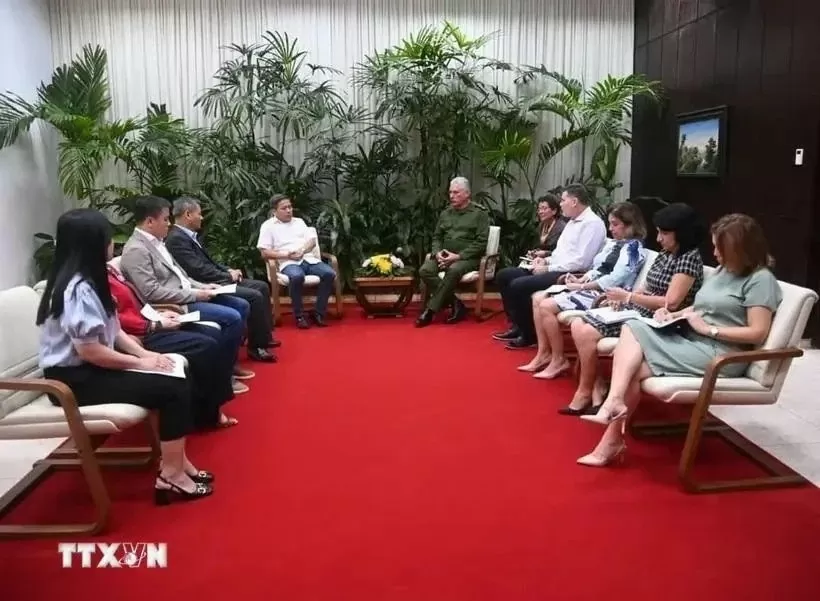 Cuban President Miguel Díaz-Canel reaffirmes support for Vietnamese investors