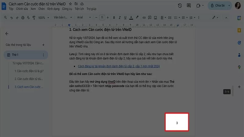 Đánh số trang trong Google Docs cực đơn giản không phải ai cũng biết