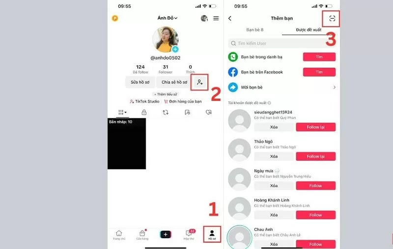 Mách bạn 3 cách tìm TikTok của người khác siêu đơn giản Mách bạn 3 cách tìm TikTok của người khác siêu đơn giản