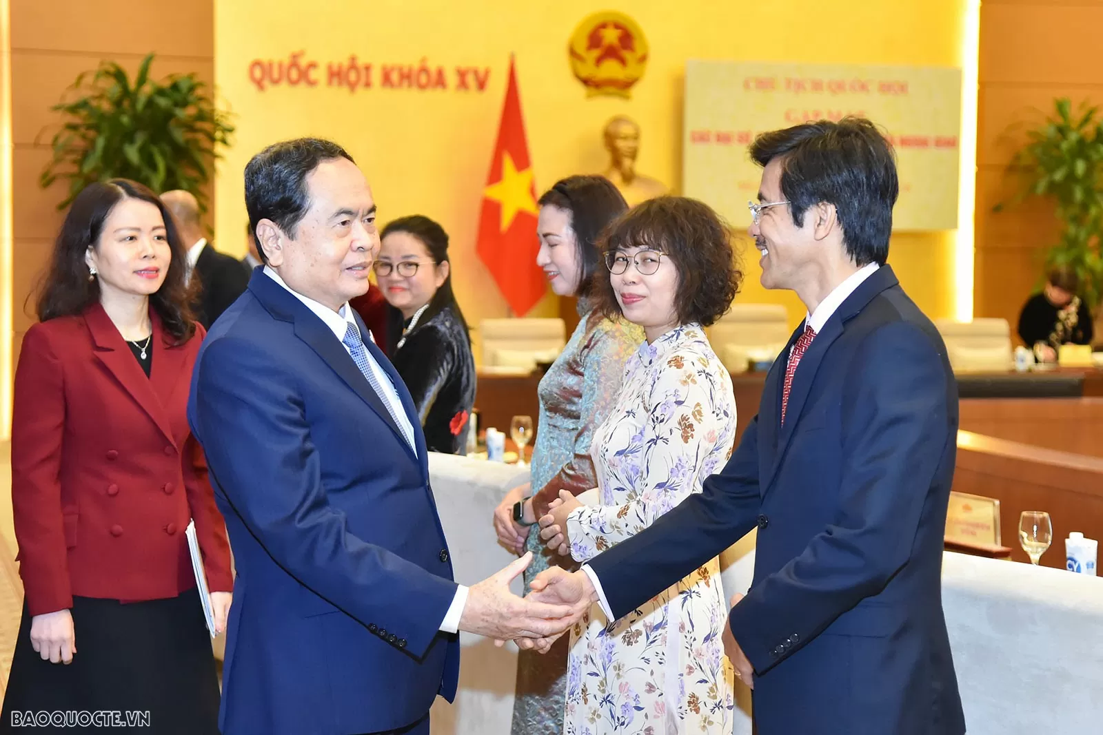 Chủ tịch Quốc hội tiếp các Trưởng cơ quan đại diện Việt Nam ở nước ngoài nhiệm kỳ 2024-2027