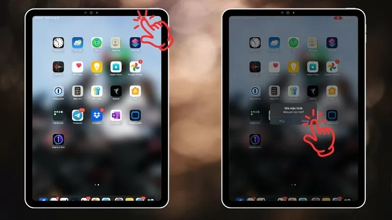 Quay màn hình iPad chỉ với vài thao tác đơn giản