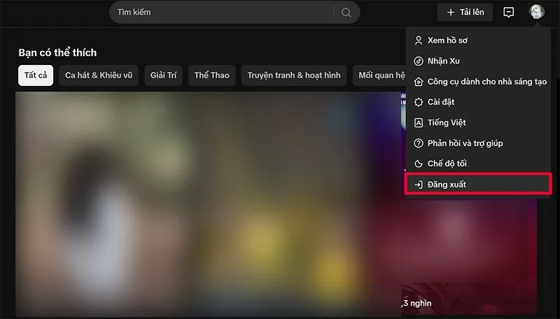 Đăng xuất tài khoản TikTok đơn giản không phải ai cũng biết