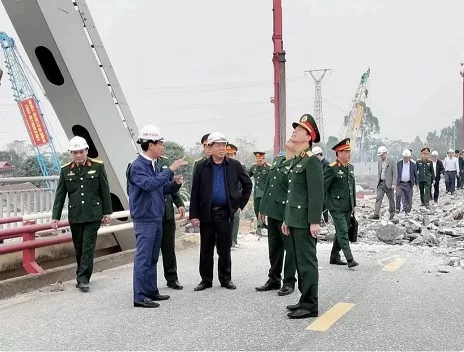 Construction of new Phong Chau bridge kicks off