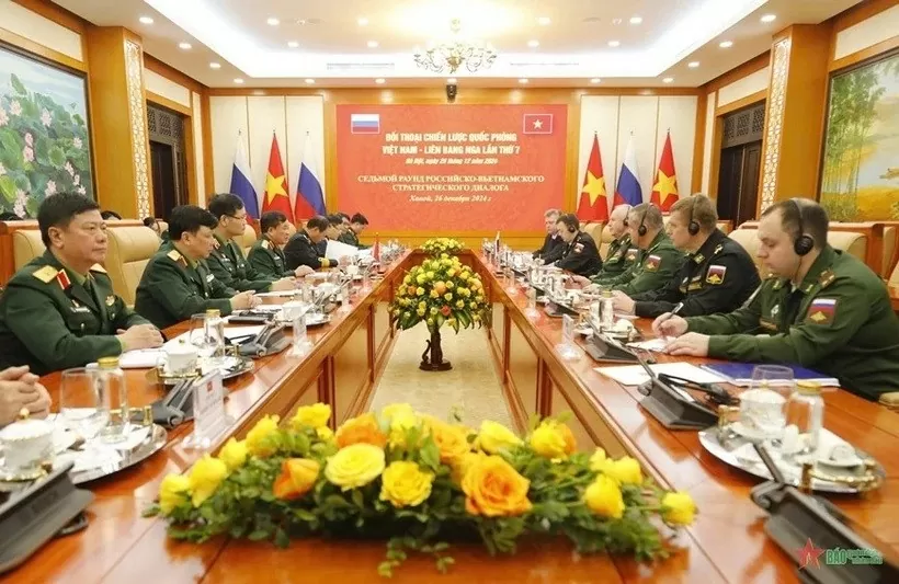 Vietnam, Russia held 7th Defence Strategic Dialogue in Hanoi