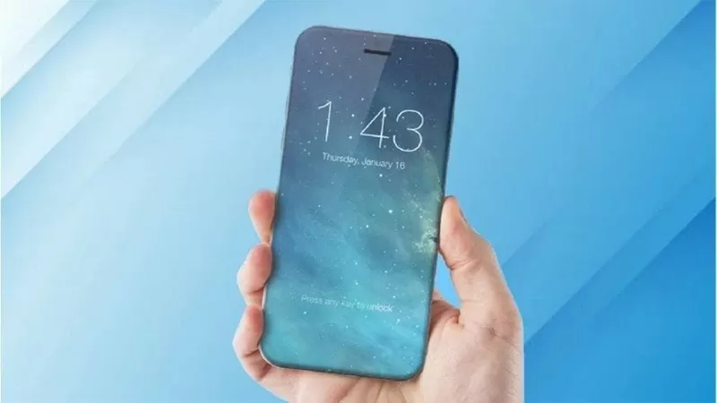 Bản dựng chiếc iPhone với màn hình tràn viền hoàn toàn của Apple Bản dựng chiếc iPhone với màn hình tràn viền hoàn toàn của Apple