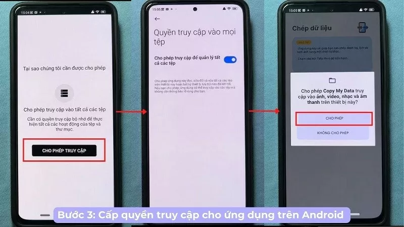 Hướng dẫn chuyển dữ liệu iPhone sang Android nhanh chóng, an toàn