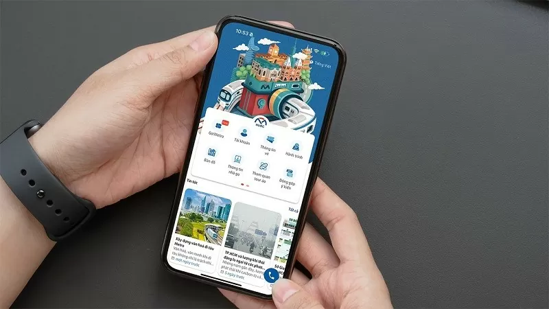 Sử dụng Metro HCMC tra cứu thông tin tuyến Metro số 1 thuận tiện hơn