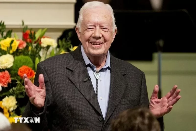 Điện chia buồn Tổng thống thứ 39 của Hợp chúng quốc Hoa Kỳ Jimmy Carter qua đời