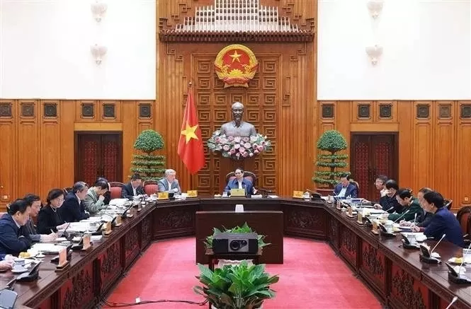 PM Pham Minh Chinh chaired Government's Steering Committee meeting to review solutions to political system re-organisation