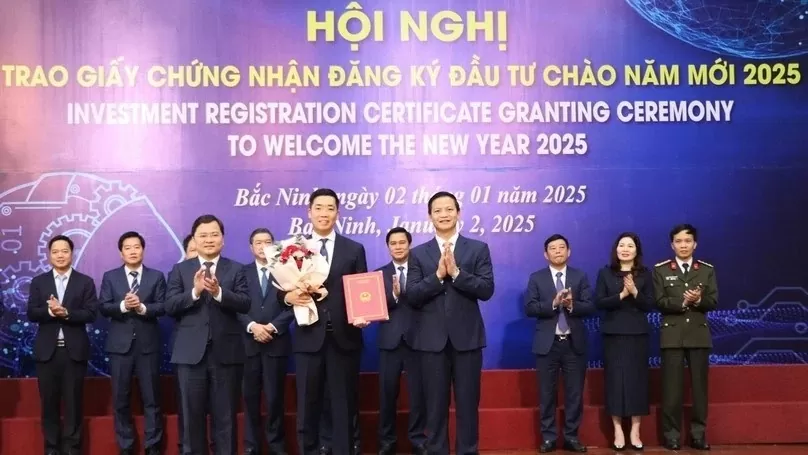 Investments worth 1.8 billion USD received approval in Bac Ninh