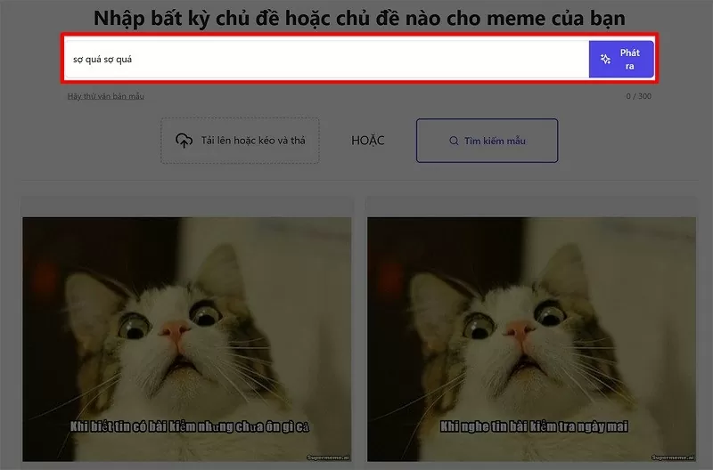 Tìm kiếm meme bằng AI với vài thao tác đơn giản