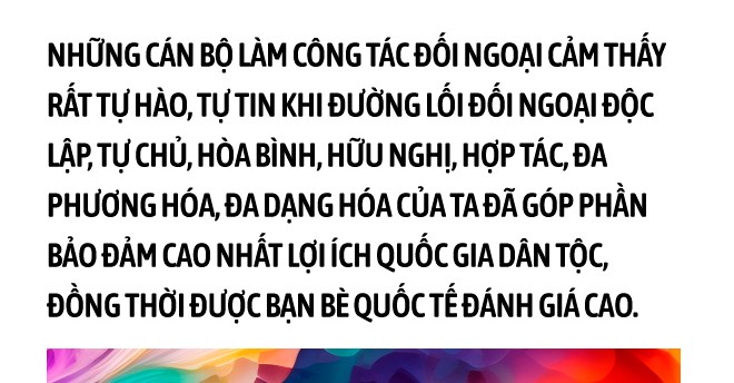 Bức tranh đối ngoại Việt Nam: Những “nét vẽ” đáng tự hào