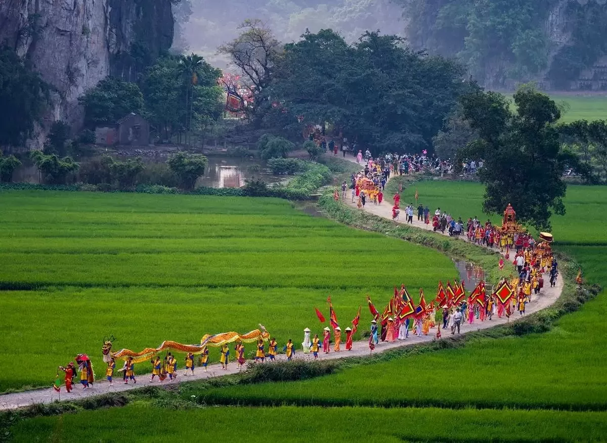 Đền Thái Vi (Ninh Bình): ‘Nét chấm phá’ giữa không gian vùng quê Bắc Bộ