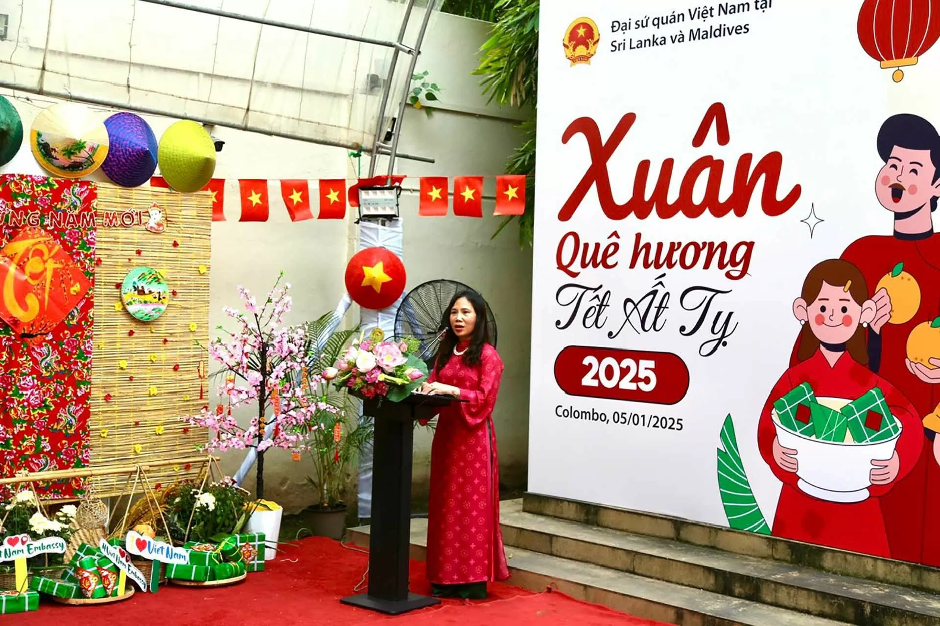 Đại sứ quán Việt Nam tại Sri Lanka tổ chức Xuân Quê hương 2025