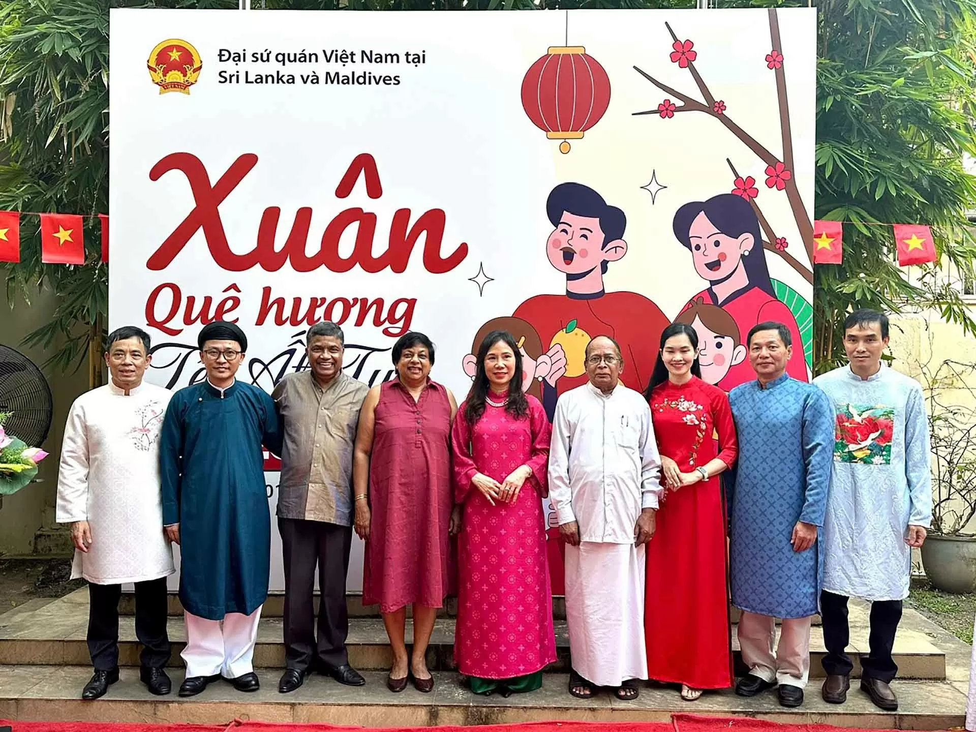 Đại sứ quán Việt Nam tại Sri Lanka tổ chức Xuân Quê hương 2025 Đại sứ quán Việt Nam tại Sri Lanka tổ chức Xuân Quê hương 2025