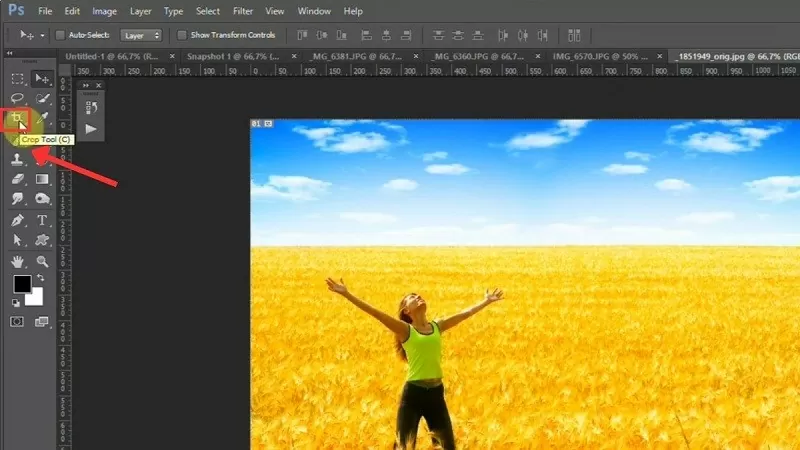 Hướng dẫn cách cắt hình trong Photoshop đơn giản, ai cũng làm được