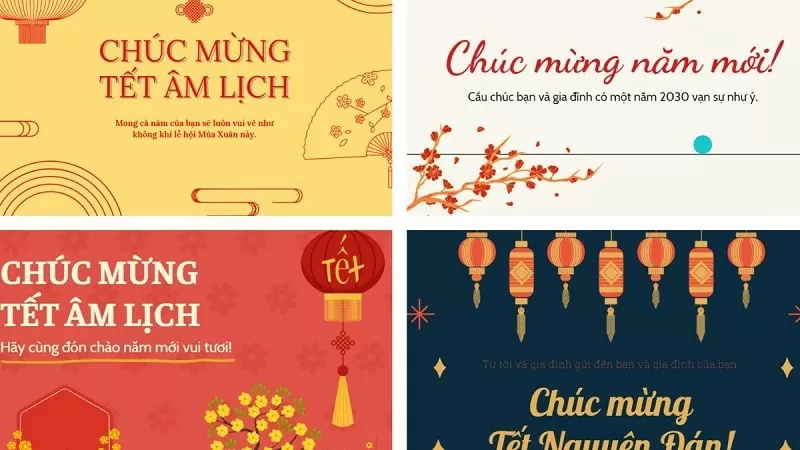 Xem ngay cách tạo thiệp chúc Tết Canva đơn giản, ấn tượng