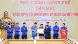 Thủ tướng gặp mặt, khen thưởng Đội tuyển Việt Nam giành chức vô địch ASEAN Cup 2024