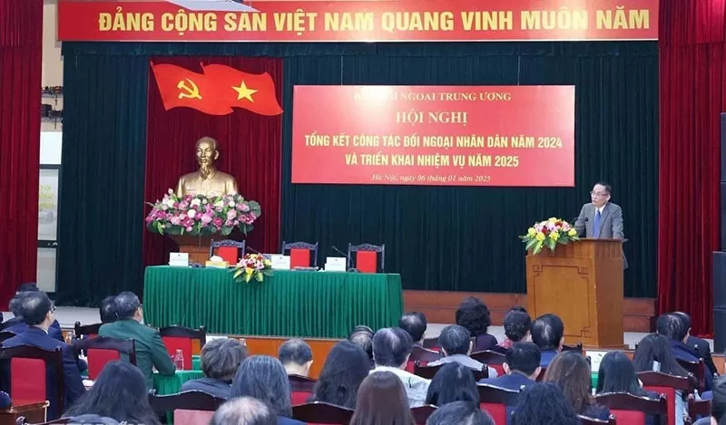 Tổng kết công tác đối ngoại nhân dân năm 2024, triển khai nhiệm vụ năm 2025