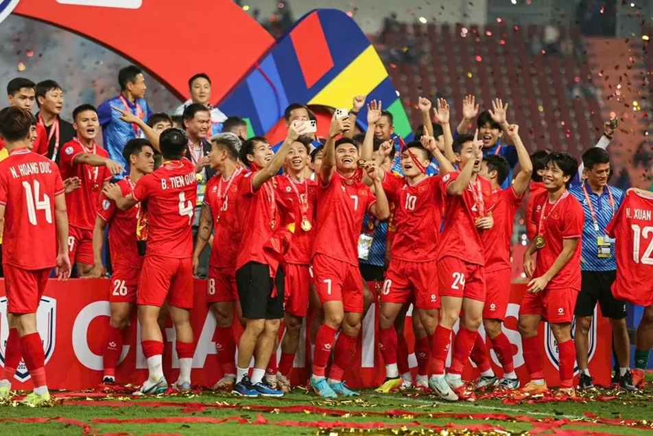 Đội tuyển Việt Nam xứng đáng lên ngôi vô địch ASEAN Cup 2024. (Nguồn: Facebook CLB Hà Nội)