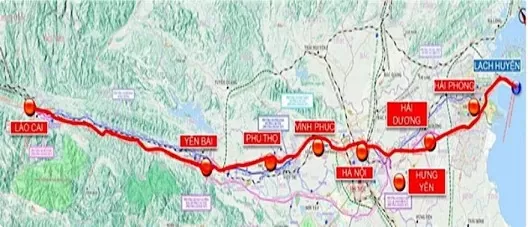 Procedures hastened to build Lao Cai - Hanoi - Hai Phong railway