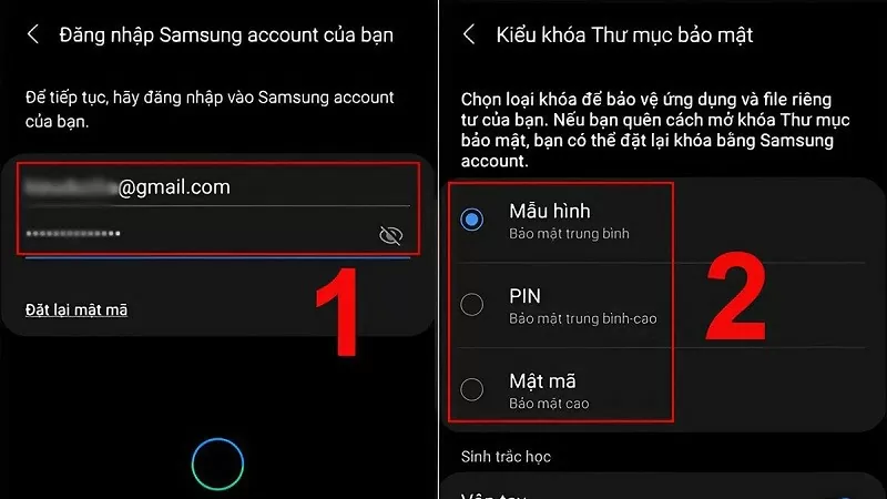 Mách bạn cách kích hoạt và sử dụng thư mục bảo mật Samsung