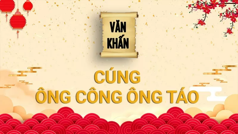 Văn khấn ông Công ông Táo 2024 truyền thống chuẩn nhất