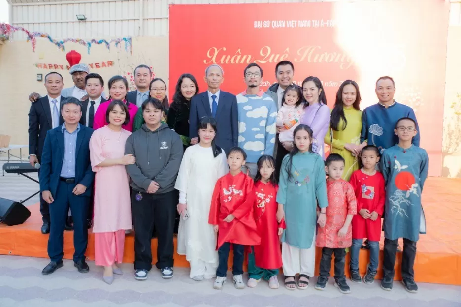 Ấm tình Xuân Quê hương tại Saudi Arabia